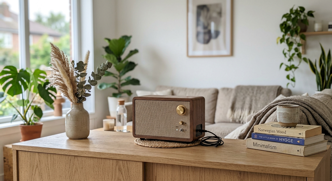 Bluetooth-højttaler i træ