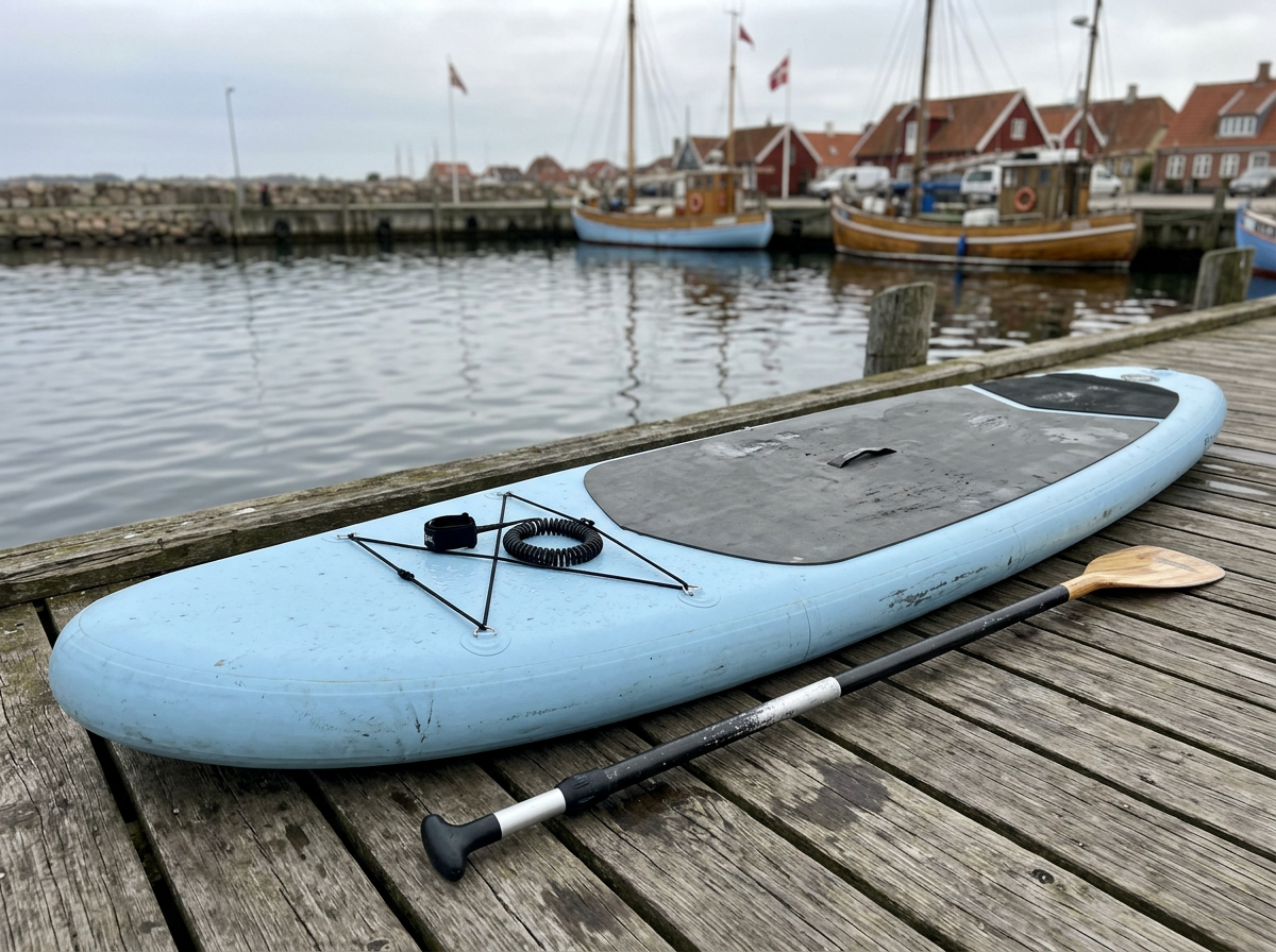 Oppusteligt SUP-board med pagaj